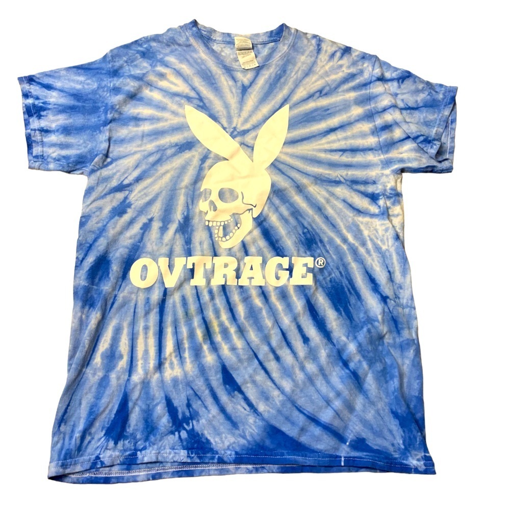 Gildan | Skull Bunny Tie Dye OVTRAGE Shirt Tee